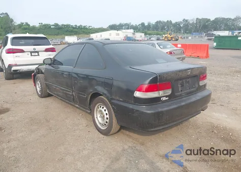 1999 Honda Civic Dx from USA, damaged, VIN 1HGEJ6220XL032266